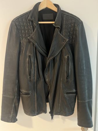 AllSaints Lederjacke