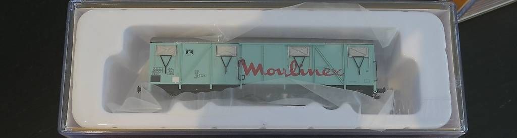 Modelleisenbahnen: Wagon couvert Brawa 47280 Moulinex  – Gebraucht aus Vevey von gui_9x5l 3
