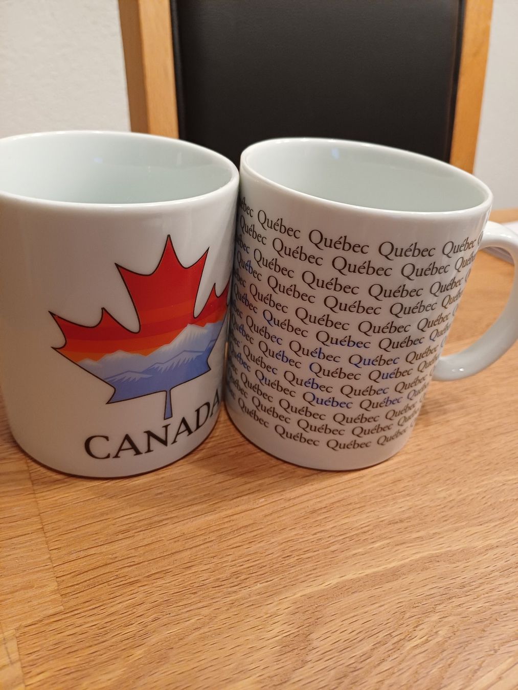 Tazze: 2 mugs du Canada – Usato da Porrentruy venduto da Piquetix