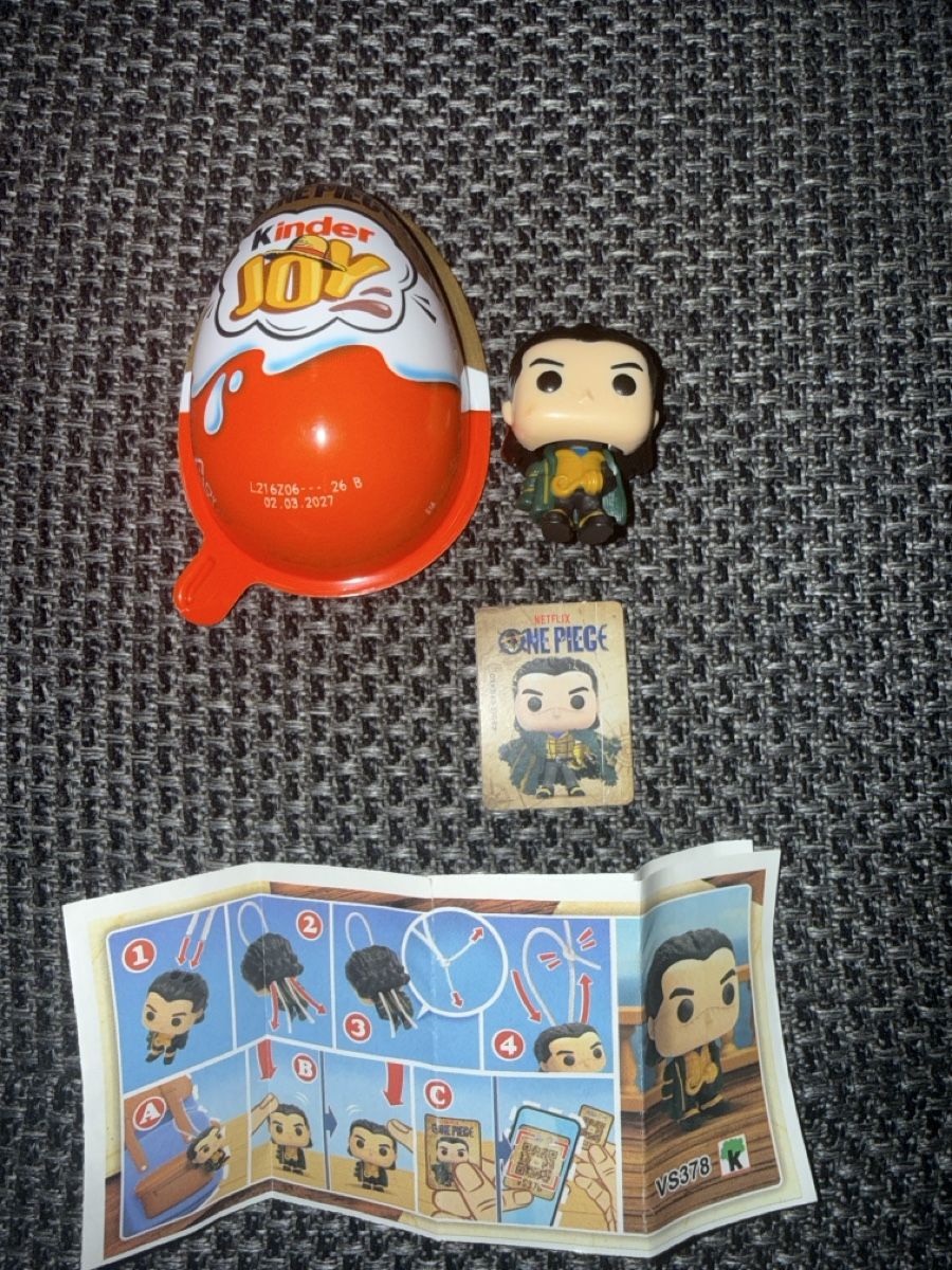 Funko Statuette: Kinder Joy Figur One Piece VS378 mit Beipackzettel – Nuovo (secondo la descrizione) da Kloten venduto da Stella_8302