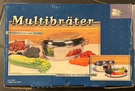 Multibräter Schmortopf NEU / Edelstahl / Rostfrei / 70%