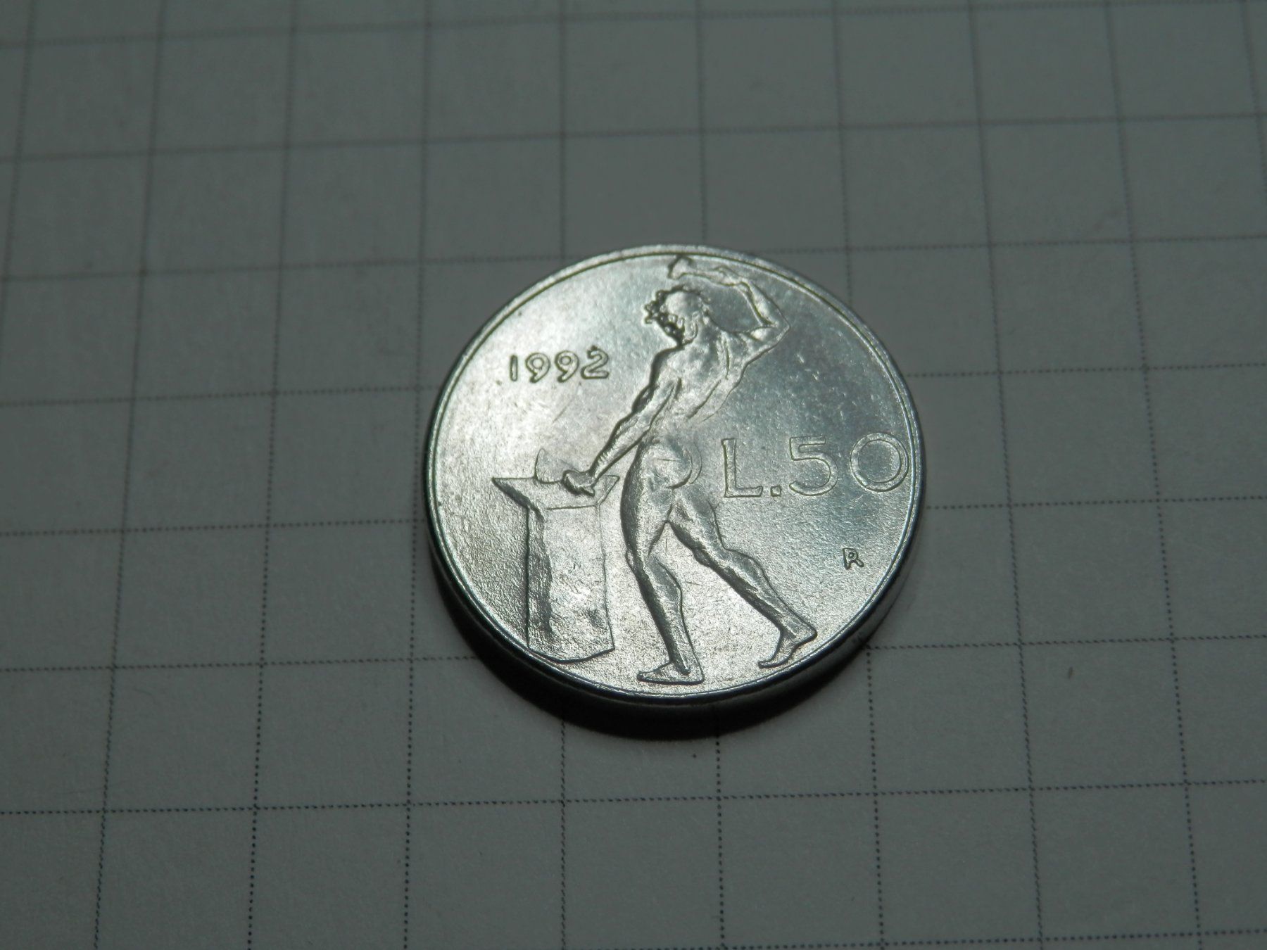 Tutti le monete: Italien 50 Lire, 1992 – Usato da Weiach venduto da weiach81