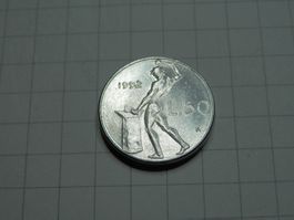 Italien 50 Lire, 1992