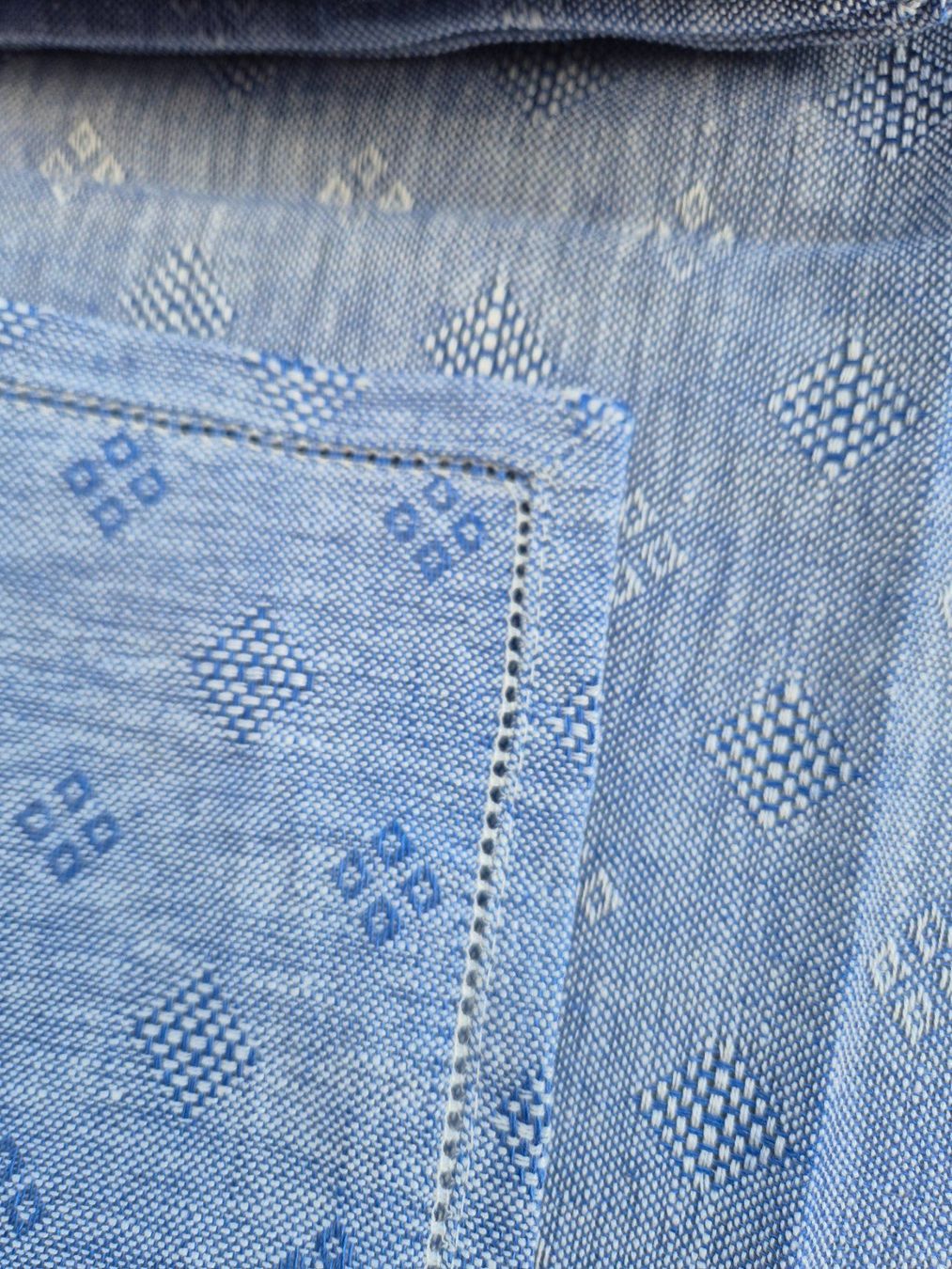 Biancheria da letto: 8 blaue Leinenservietten mit Monogramm "PK" neuwertig – Nuovo (secondo la descrizione) da Bern venduto da aronari 3