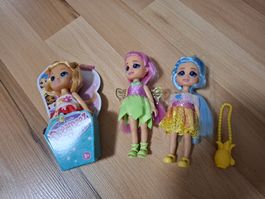 Dreeameez Puppen 3er Set mit Zubehör Konvolut