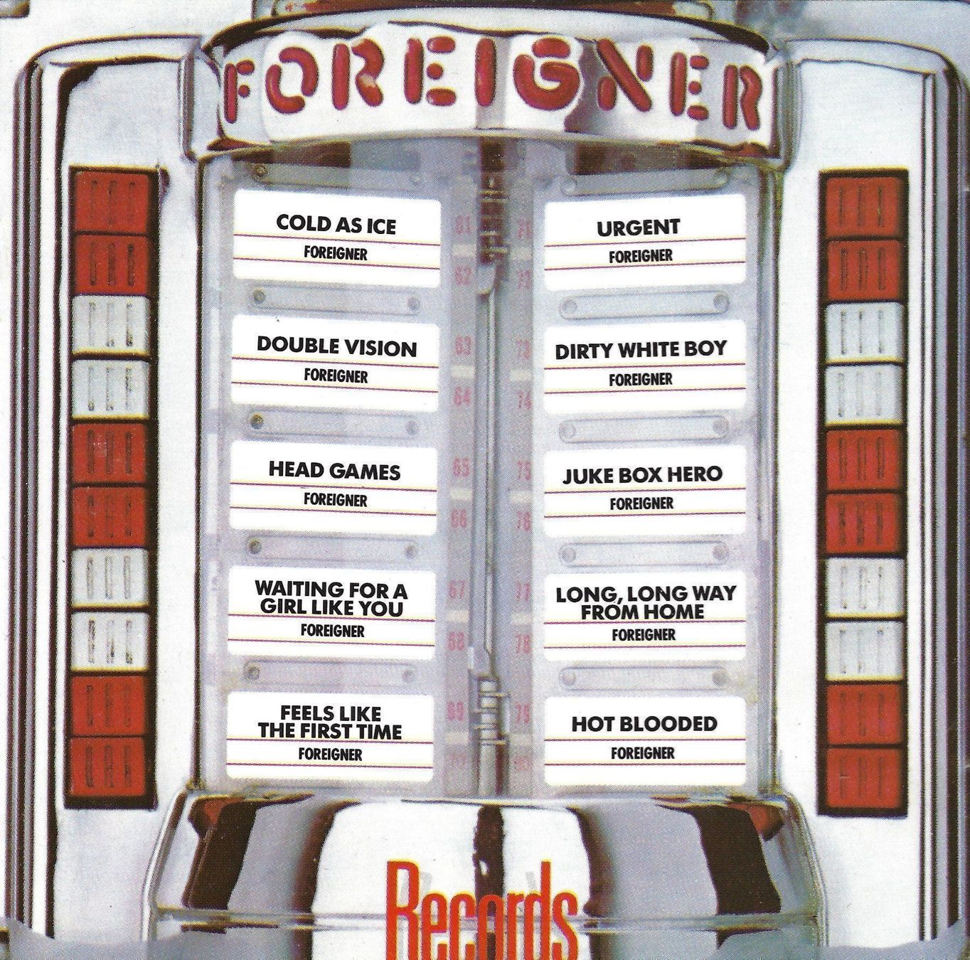 CD: CD: FOREIGNER - Records – Usato da Rotkreuz venduto da groeli69