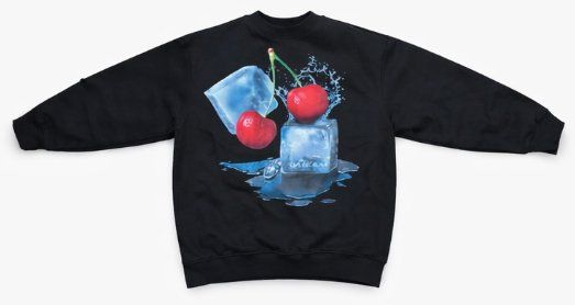 Ola Kala Maglioni & Felpe: Neighbour´s Cherries Sweater Black – Usato da Frick venduto da Kodec 1