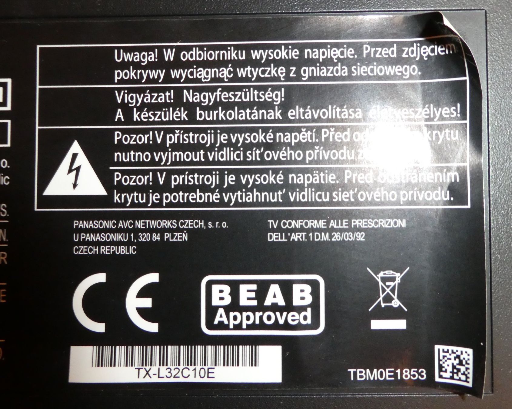 Panasonic Appareils TV: Fernseher Panasonic – Neuf (Voir description) à Siebnen par Ra-la-ra-ol 3