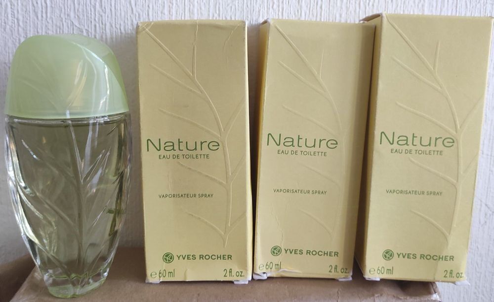 Yves Rocher Profumi & Eau de Toilette: Lot 3 parfums Yves Rocher Nature 60ml – Nuovo e nell'imballaggio originale da Renens VD venduto da cla_7zv5