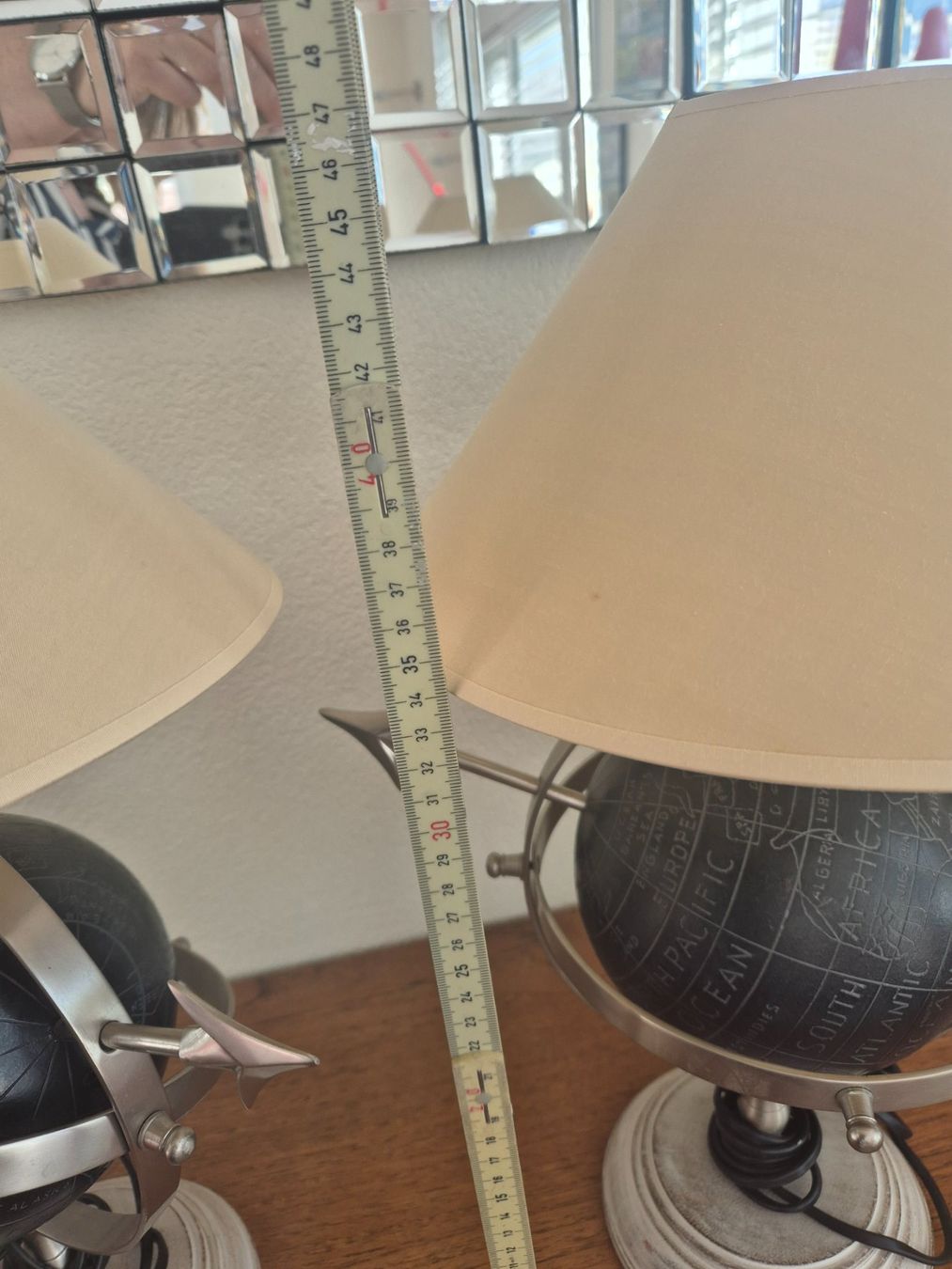 Lampen: 2 lampes de chevet Globe neuves – Gebraucht aus Fully von tameab 3