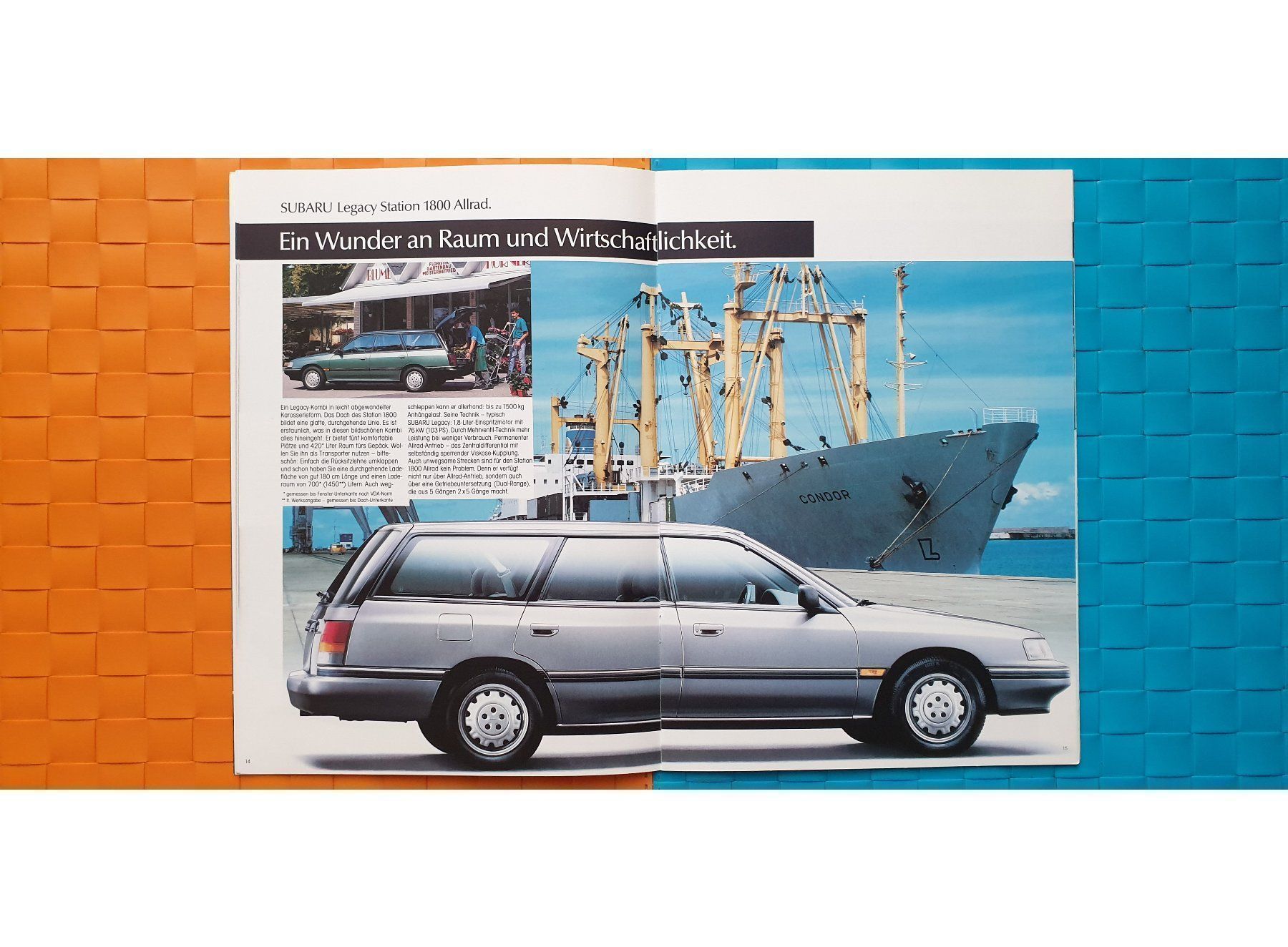 Riviste & Magazine: SUBARU LEGACY 1989 - Prospekt / Katalog – Nuovo (secondo la descrizione) da Viganello venduto da CARLiteratur 4