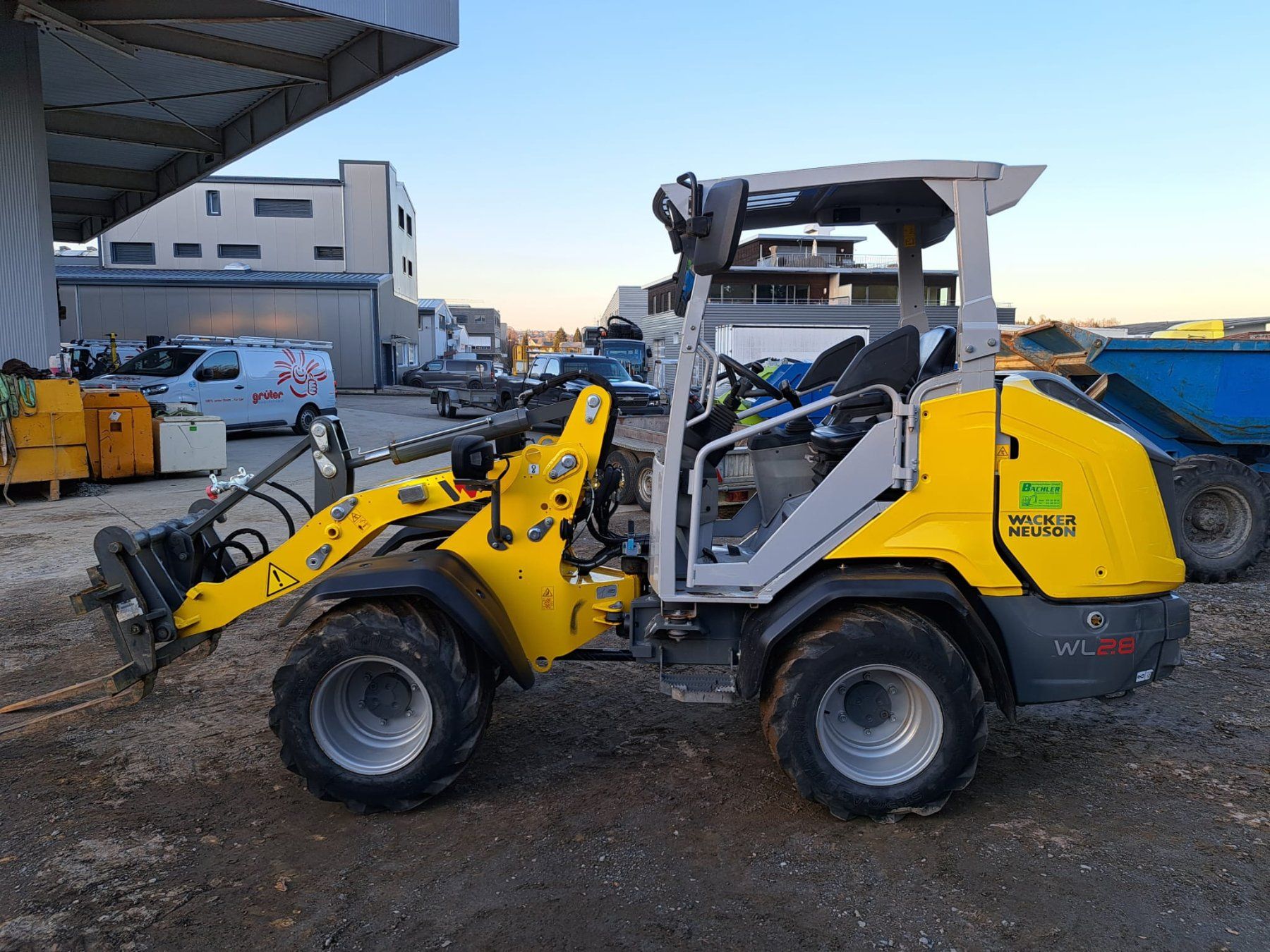 Weidemann Caricatori: Radlader Wacker Neuson WL28 – Usato da Rain venduto da Bob1000 3