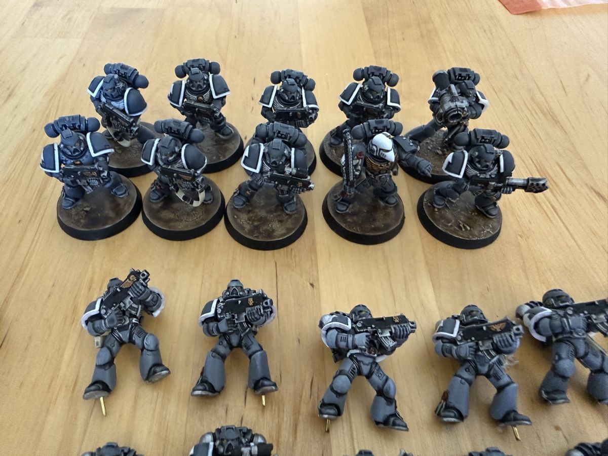 Kit di modellismo & Modellini statici: Warhammer 40k - Old Space Marines Bundle – Usato da Genève venduto da kentdelahaye 1