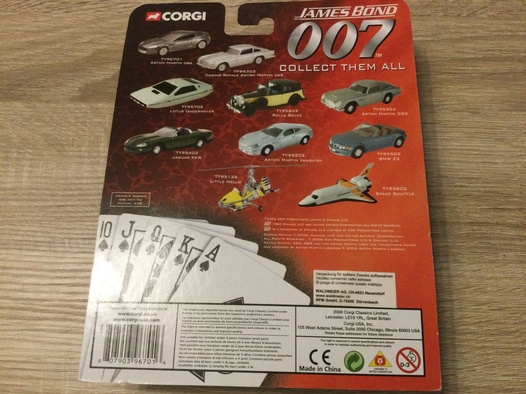 Corgi Toys Modellini d'auto: Aston Martin DBS James Bond Corgi – Nuovo e nell'imballaggio originale da Mezzovico venduto da Herbie53 1