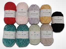 RICO DESIGN flauschiges Garn gemischt 9 Stk.
