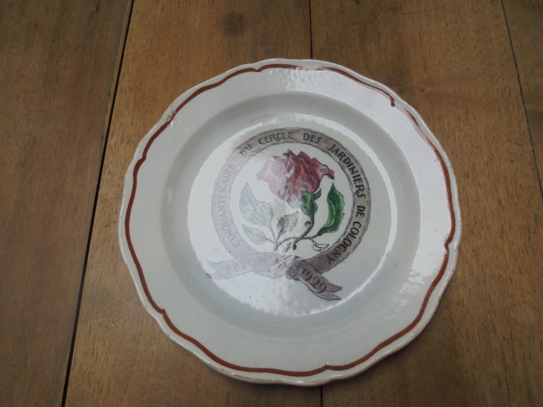 Piatti: Assiette déco ancienne - Nyon – Usato da Vessy venduto da mafabe