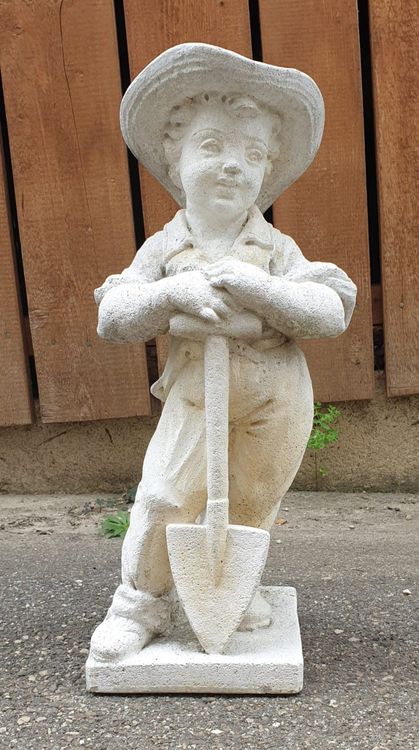 Gartenfigur kleiner Gärtner 52cm Kaufen auf Ricardo