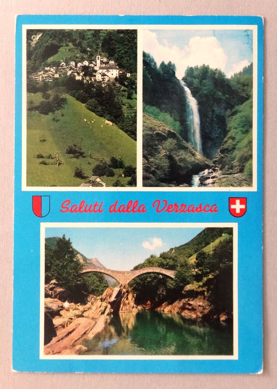 Cartes postales: Saluti dalla Verzasca – D'occasion à Fétigny par Billy2miny