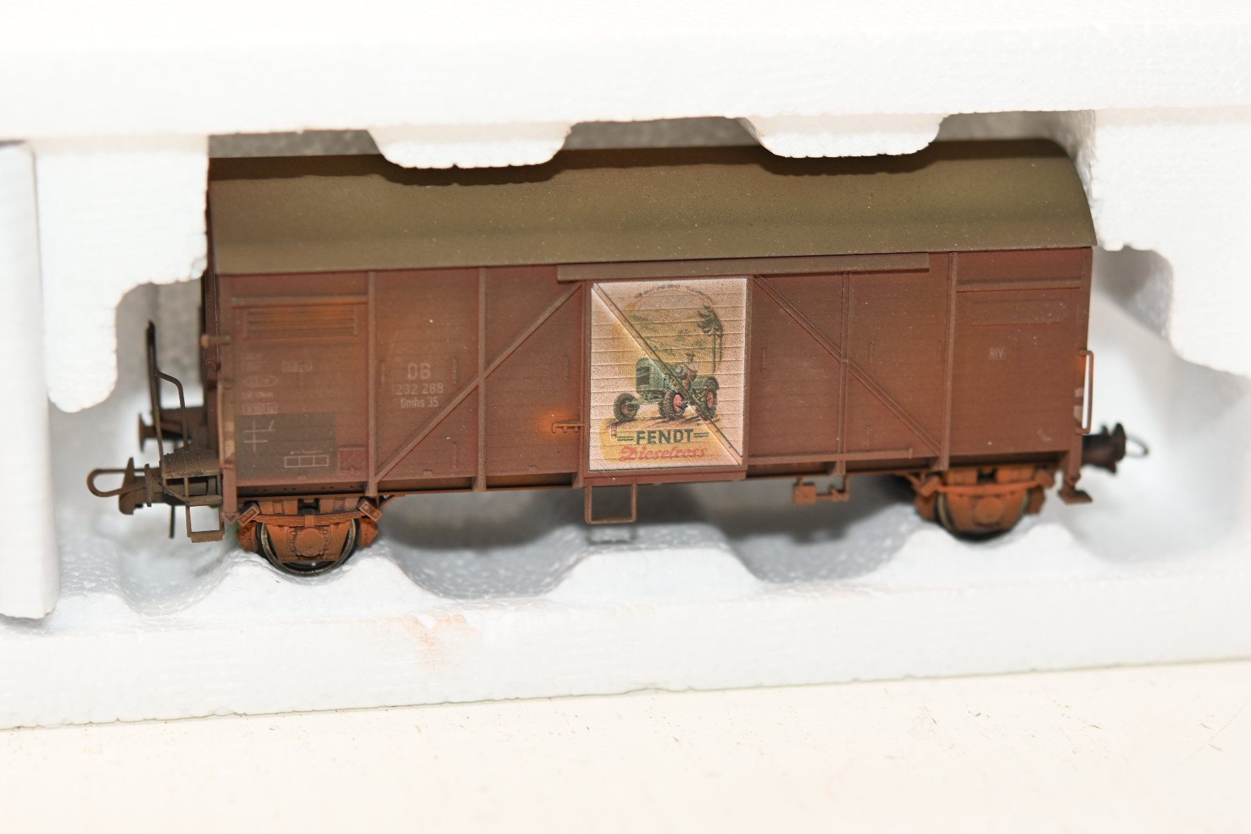 Roco Modelleisenbahnen: DB Gmhs 35 "Fendt" Güterwagen  Roco H0/DC – Gebraucht aus Laupen ZH von  4