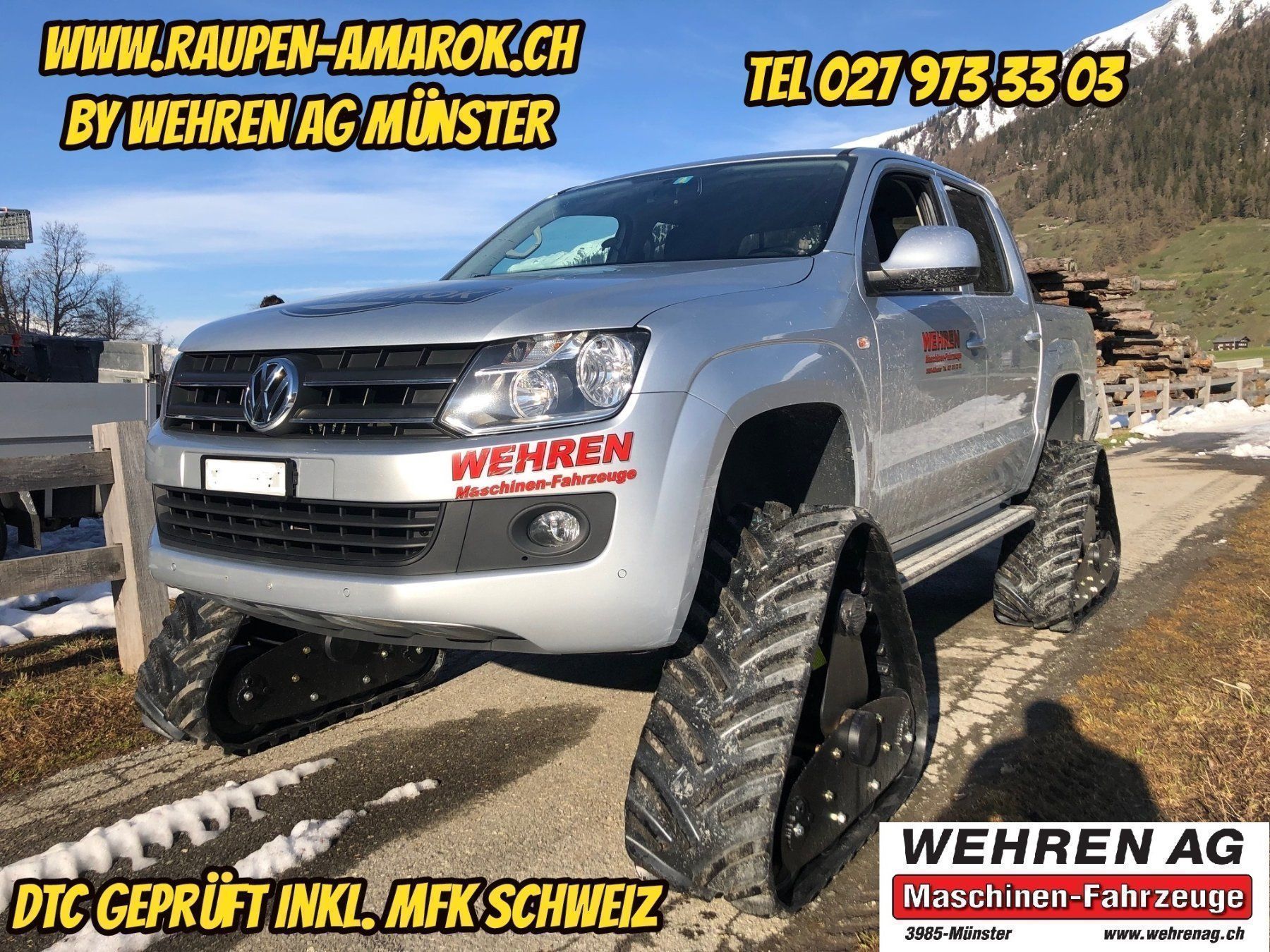 VW Automobili: VW Amarok Raupen Amarok – Usato da Münster venduto da werage
