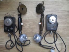 Antike Telefonanlage intern