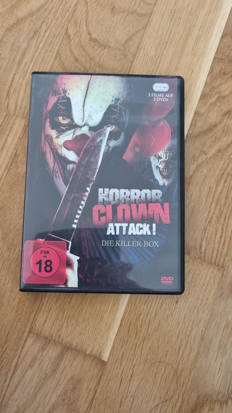 Tutti i DVDs: Horror Clown Filmsamlung ab 18 – Usato da Chur venduto da sinillo