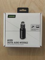Interface audio numérique Shure MVX2U état comme neuf
