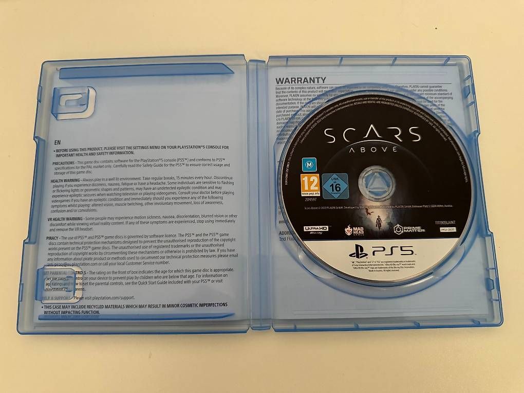 Sony Giochi: Scars Above, Sony Playstation 5, PS5 – Usato da Couvet venduto da nay_prh5 1