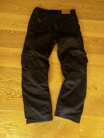 Motorrad Cargohose Course Aramidverstärkt  Black 34/32 neuw.