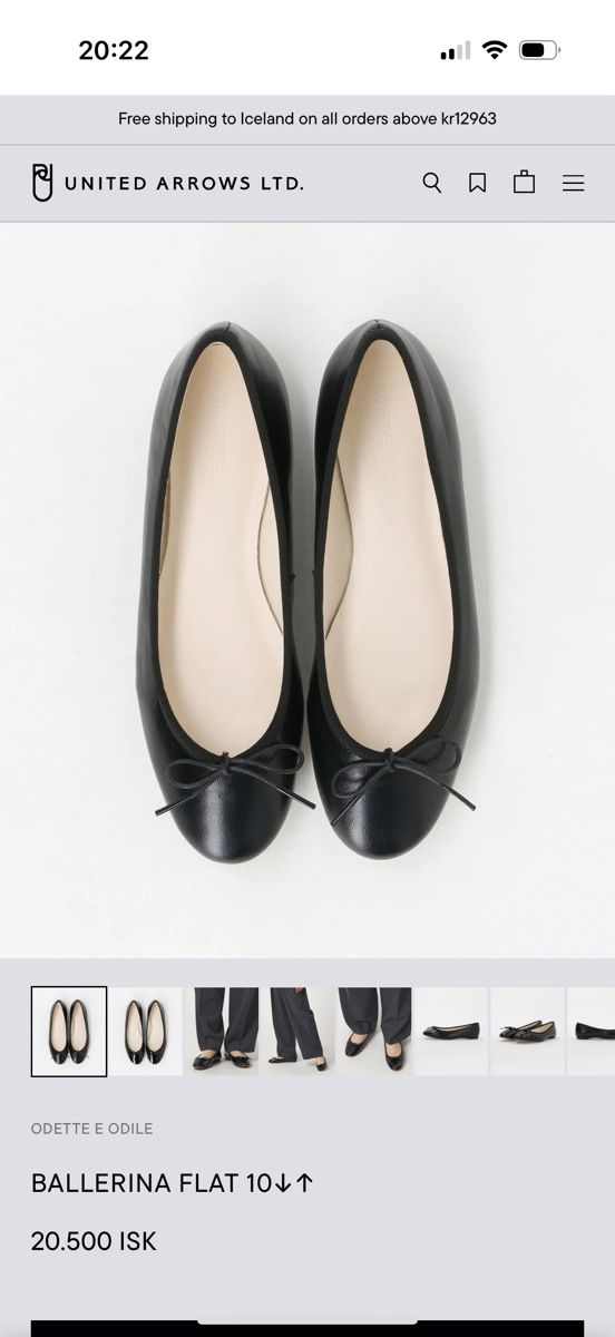 Scarpe da donna: Odette e Odile Ballerina Flats black size 36 – Nuovo e nell'imballaggio originale da Mellingen venduto da kat_hv9h