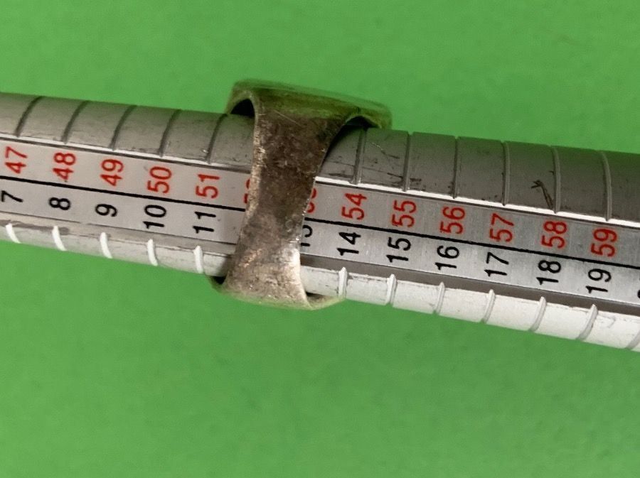 Anelli: Silberring rechteck designer (Rg 53) – Usato da Dittingen venduto da Bellevista 4