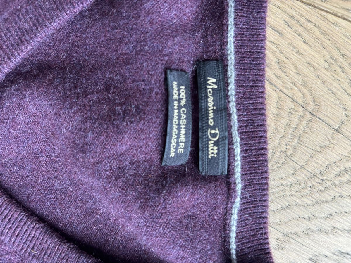 Massimo Dutti Maglioni & Felpe: Pull Massimo Dutti 100% cachemire bordeaux taille M – Usato da Genève venduto da bha_jcf5 2