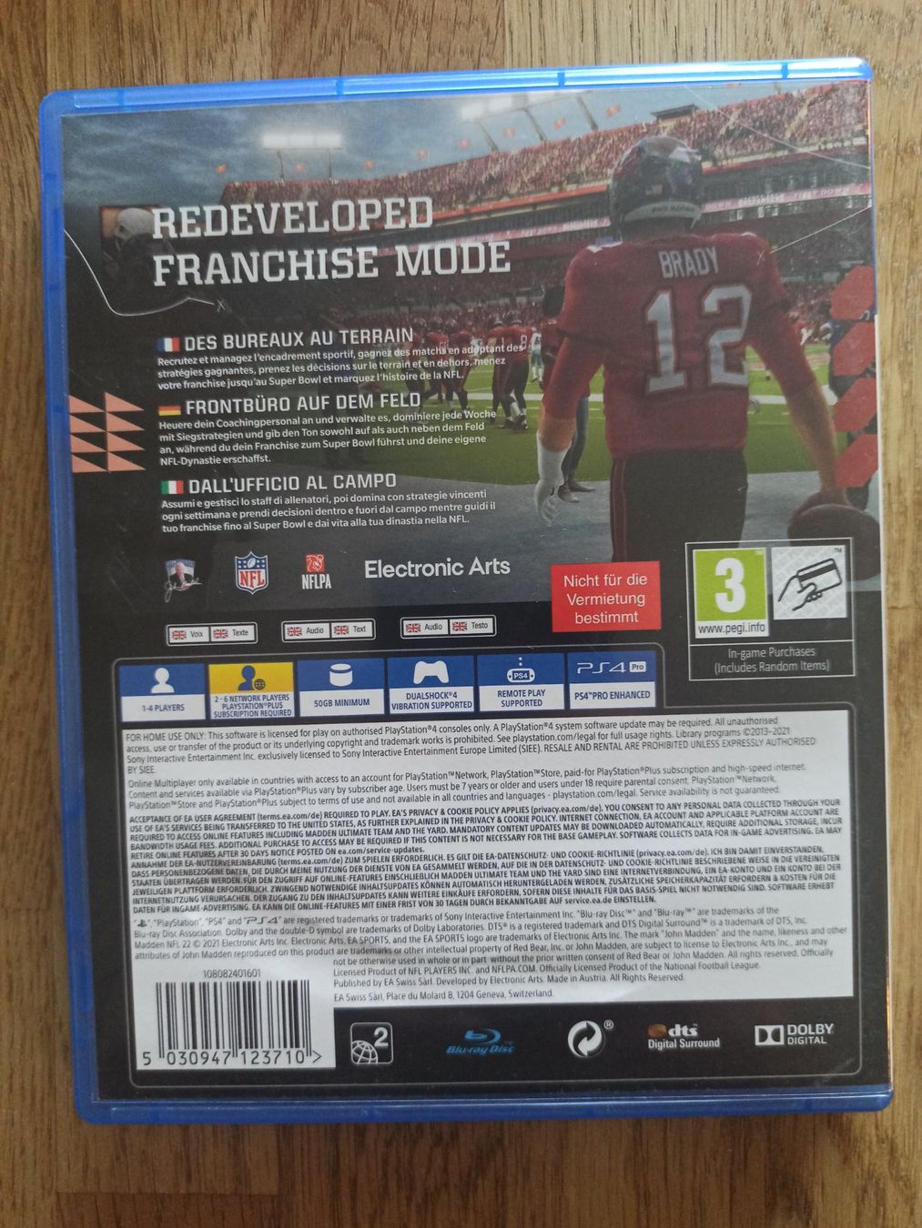 Giochi: Madden NFL 22 PS4 / PS5 – Usato da Oberweningen venduto da mar_87mx 1