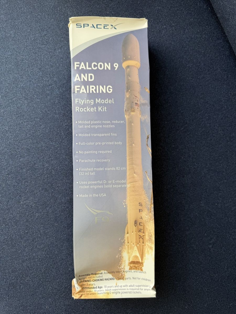 RC Modellbau: SpaceX Falcon 9 and Fairing Flying Model Rocket Kit – Neu (gemäss Beschreibung) aus Zürich von jankais3r 1