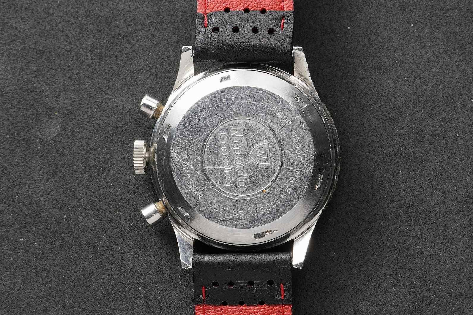 Nivada Orologi: Nivada Chronomaster Valjoux 23, Lollipop Zeiger – Usato da Luzern venduto da ChronoScope6004 2