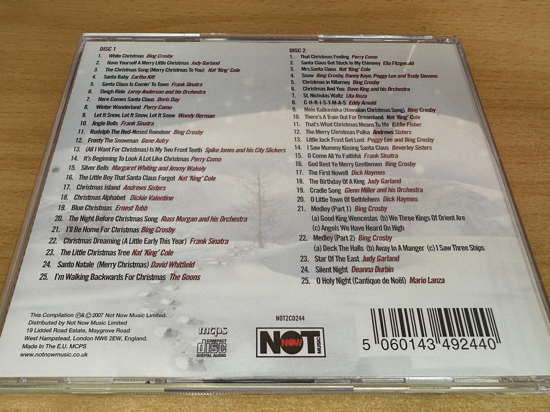 CDs: G7 Various – Christmas Hits. 50 Original Classics - 2 CD – Gebraucht aus Rikon im Tösstal von Alpenmutz 1