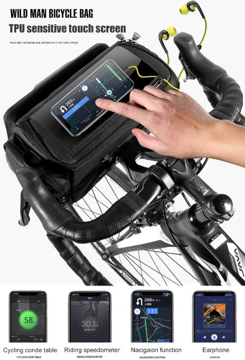 Borse: Fahrrad Tasche Lenkertasche – Nuovo e nell'imballaggio originale da Geneve venduto da Titi2008 1