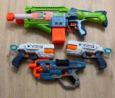 Nerf, Elite 2.0 Commander RD-6 & Double Punch plus  X-Shot