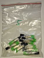 Stecksockel Leuchtmittel 24V DC LED T5,5K Farbe grün 10 Stk.