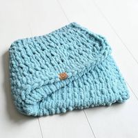 Handgemachte kuschelige Babydecke NEU