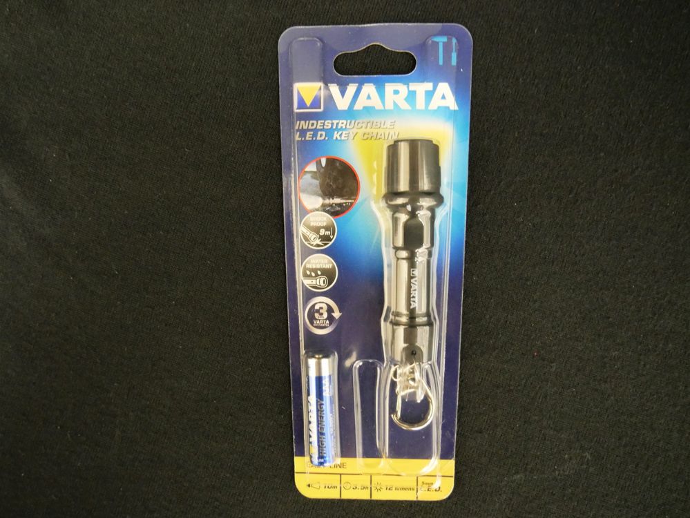 Lampe Torche Vintage Varta 659 – Verte, Fonctionne Avec Piles LR20
