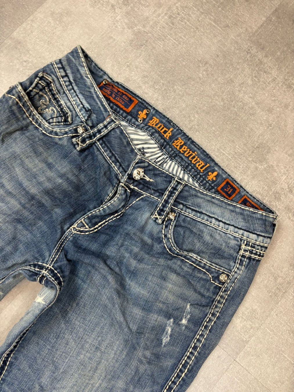 Jeans: Rock Revival Bootcut Jeans - Grösse M/31 – Usato da Werdenberg venduto da hase.vintage 2