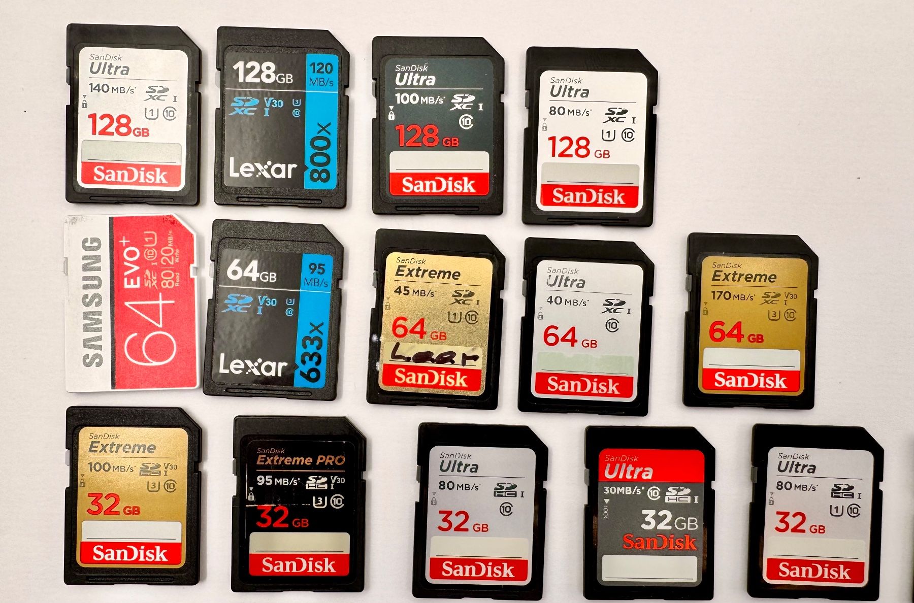 Schede di memoria: 25 Stk. SD Cards Diverse Hersteller – Usato da Hermetschwil-Staffeln venduto da Mobile2013 1