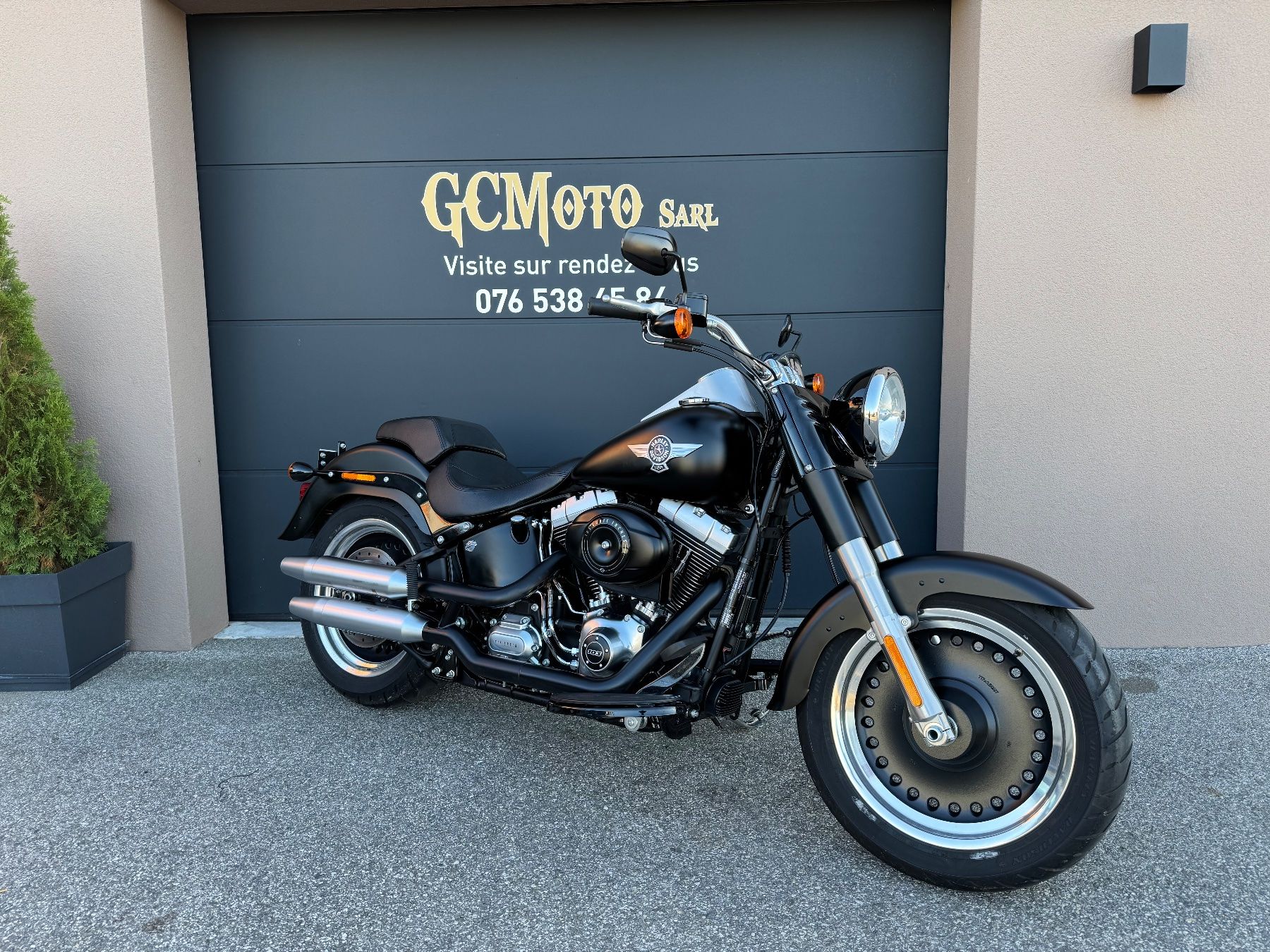 Harley-Davidson Cruisers: Harley Davidson Fat Boy 103 Softail LEASING POSSIBLE – D'occasion à Echallens par HD90 1