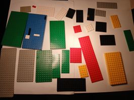 Original LEGO Grundplatten Konvolut 1980er Jahre – Vintage 