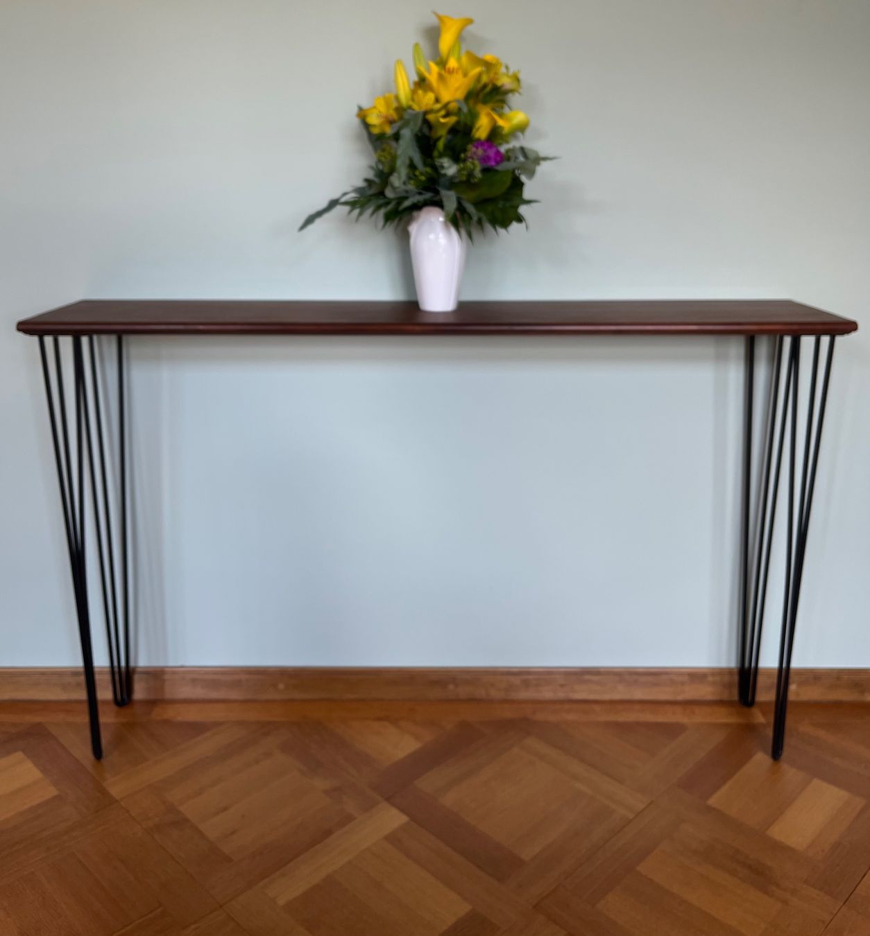 Tavoli: Konsolentisch Sideboard Holz Massiv Metall – Nuovo (secondo la descrizione) da Adliswil venduto da mountain_star 7