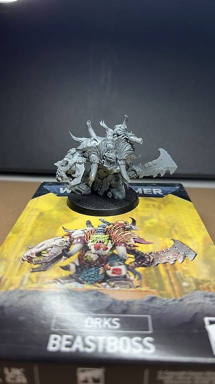 Kit di modellismo & Modellini statici: Warhammer 40000 - Ork Beastboss – Usato da Zürich venduto da ben_5pcn