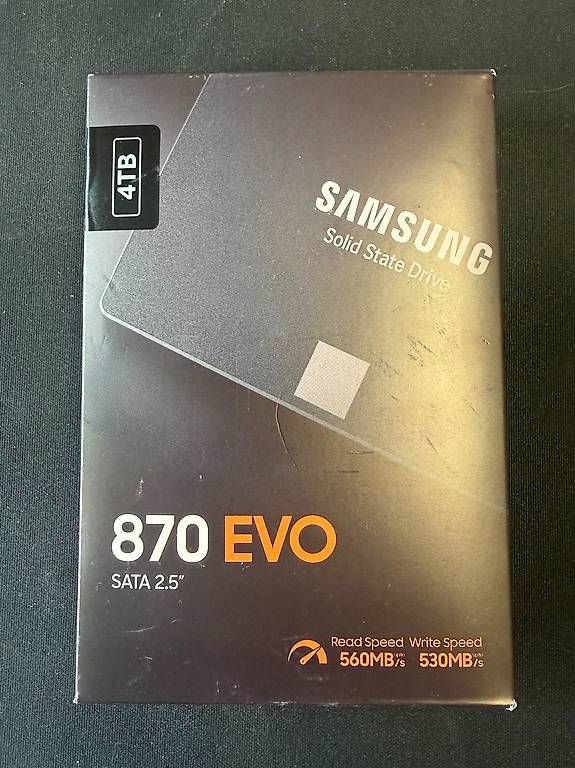 Samsung Harddisks: Samsung 870EVO 4TB 2.5" SSD – Neu und originalverpackt aus Zürich von ste_7p2p 2