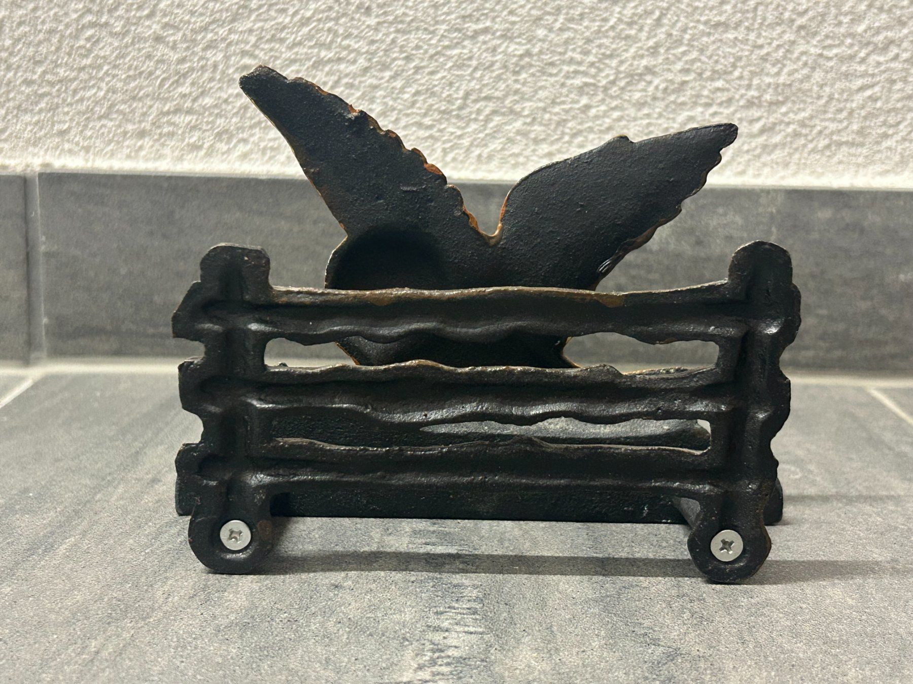 Statuette: Chouette vintage en fonte – Usato da Lausanne venduto da Weber1007 1