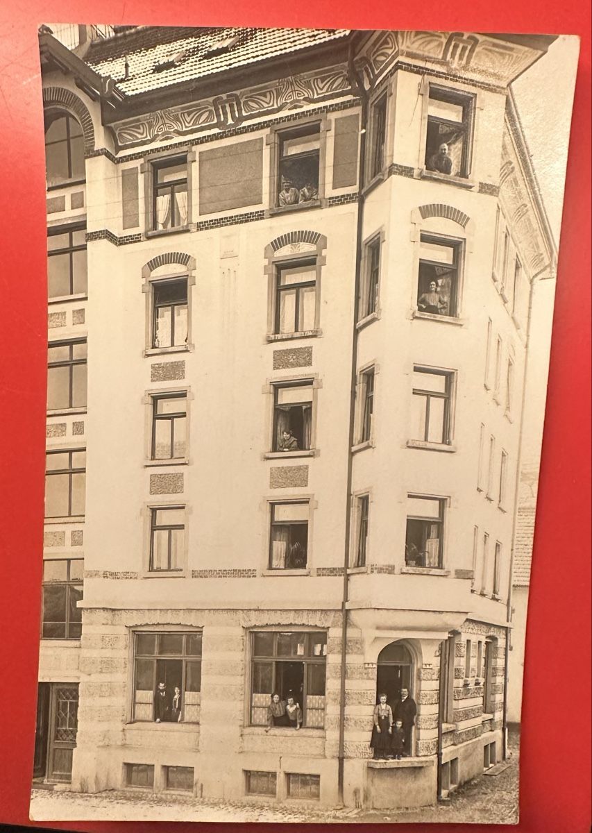 Cartoline postali: Geschäftshaus in ev. Zürich – Usato da Wettingen venduto da Phibras